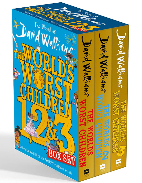 The World of David Walliams: The World’s Worst Children 1, 2 & 3 Box Set