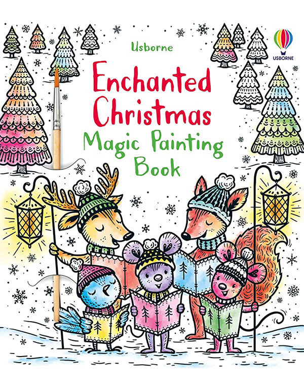 Enchanted Christmas Magic Painting Book