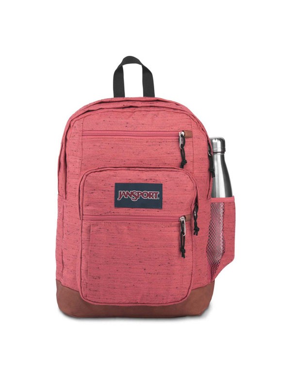 JanSport Backpack Cool Student Slate Rose Plain Weave