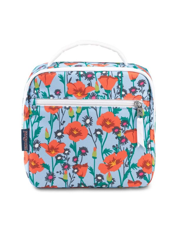JanSport Lunch Break Poppy Garden Lunch Box