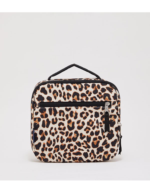 JanSport Lunch Break Leopard Life Lunch Box