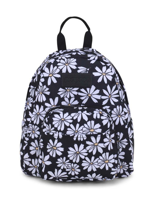 Jansport Half Pint Punk Pansies Black