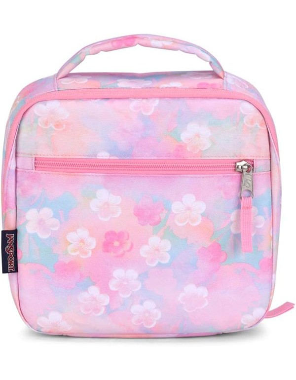 JanSport Lunch Break Neon Daisy Lunch Box
