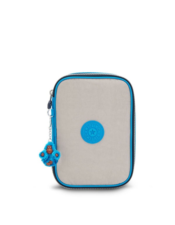 Kipling 100 Pens Lake Blue Pen Case
