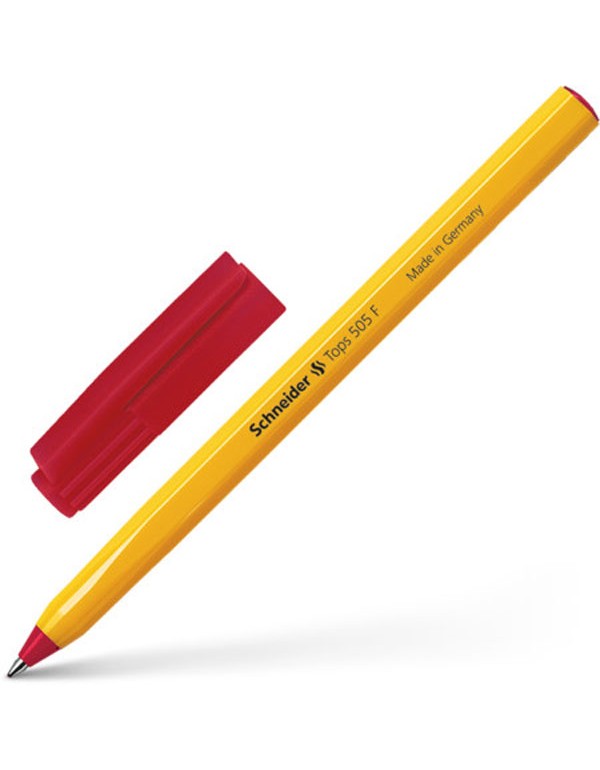 Schneider Tops 505 Ballpoint Pen Red F