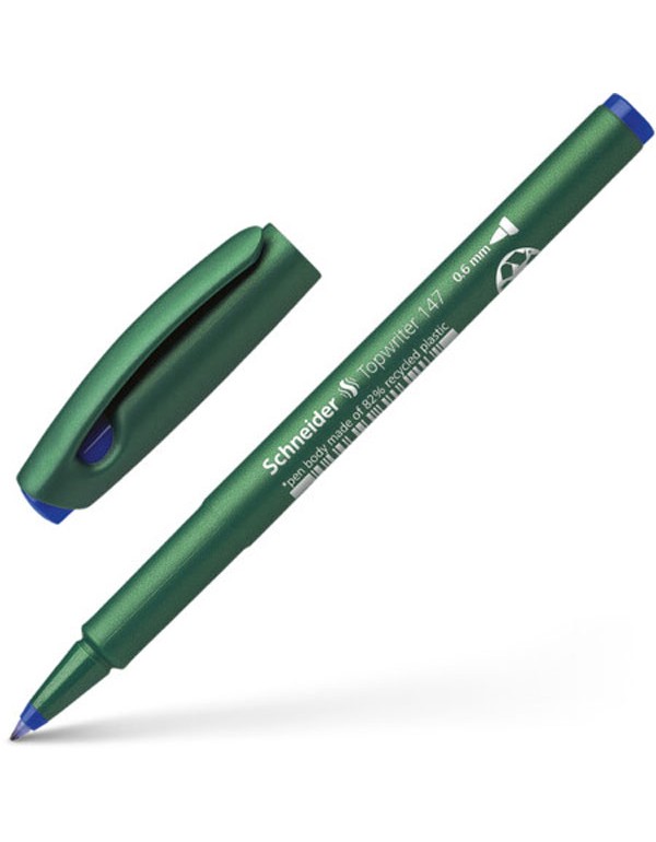 Schneider Topwriter 147 Fibrepen Blue 0.6mm