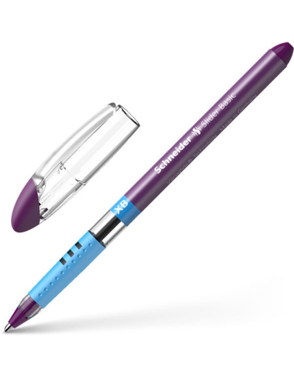 Schneider Slider Basic Ballpoint Pen Violet XB
