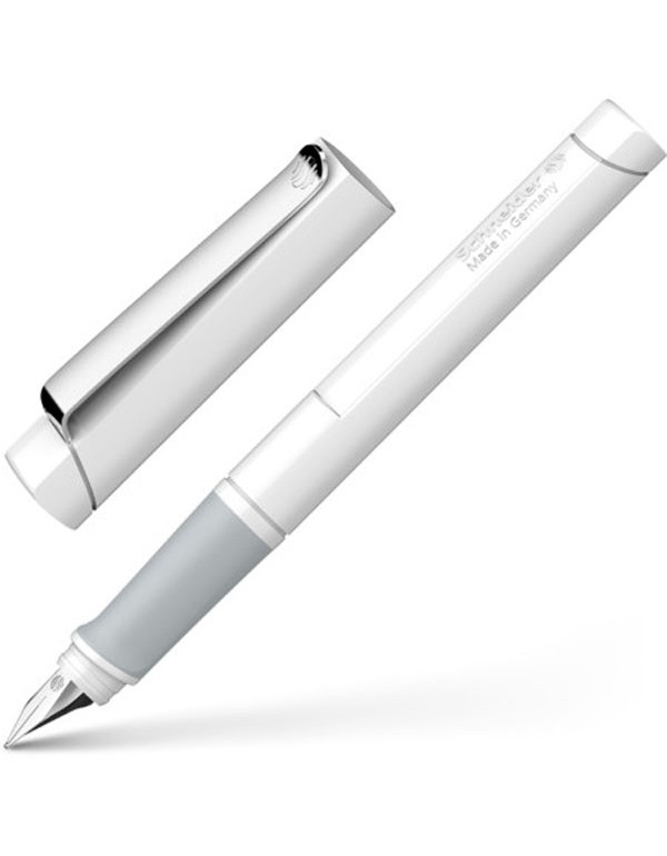 Schneider Base Uni Fountain Pen White M