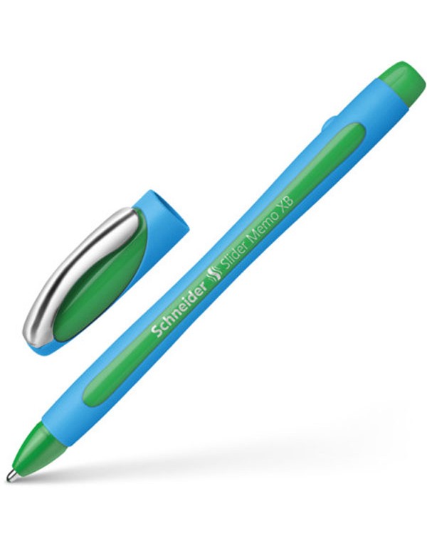 Schneider Slider Memo Ballpoint Pen Green XB