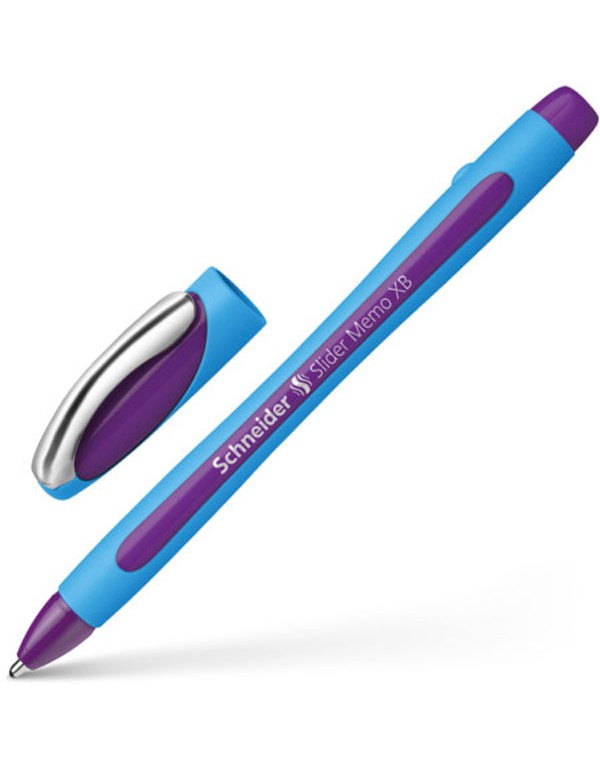 Schneider Slider Memo Ballpoint Pen Violet XB