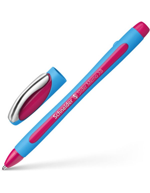 Schneider Slider Memo Ballpoint Pen Pink XB
