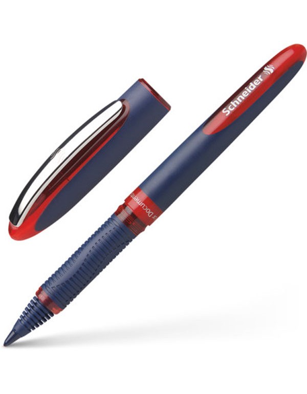 Schneider One Business Rollerball Pen Red 0.6mm