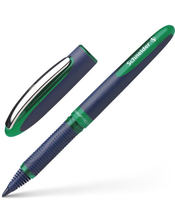 Schneider One Business Rollerball Pen Green 0.6mm