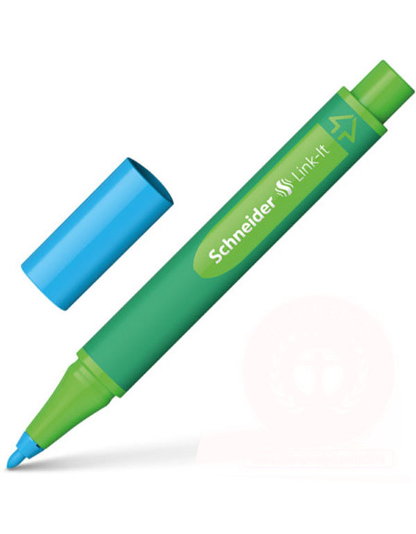 Schneider Link It Fibrepen Mineral Blue