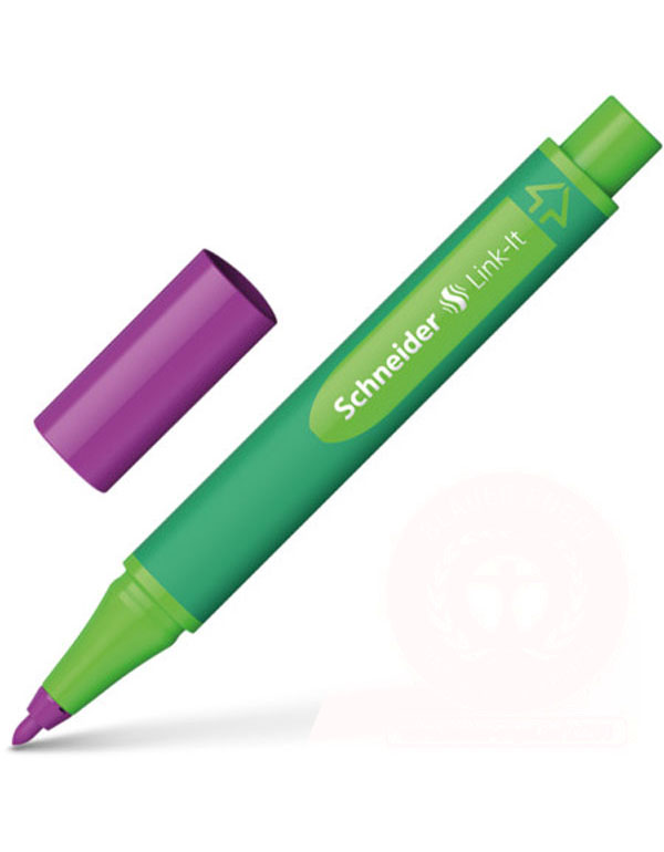 Schneider Link It Fibrepen Electric Purple