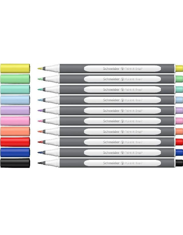 Schneider Paint It Brush Pens 10/Pack 