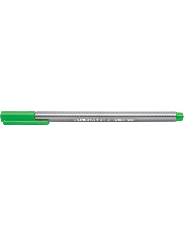 Staedtler Triplus Fineliner Marker Pen 0.3mm Neon Green