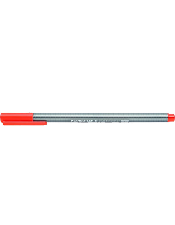 Staedtler Triplus Fineliner Marker Pen 0.3mm Neon Red