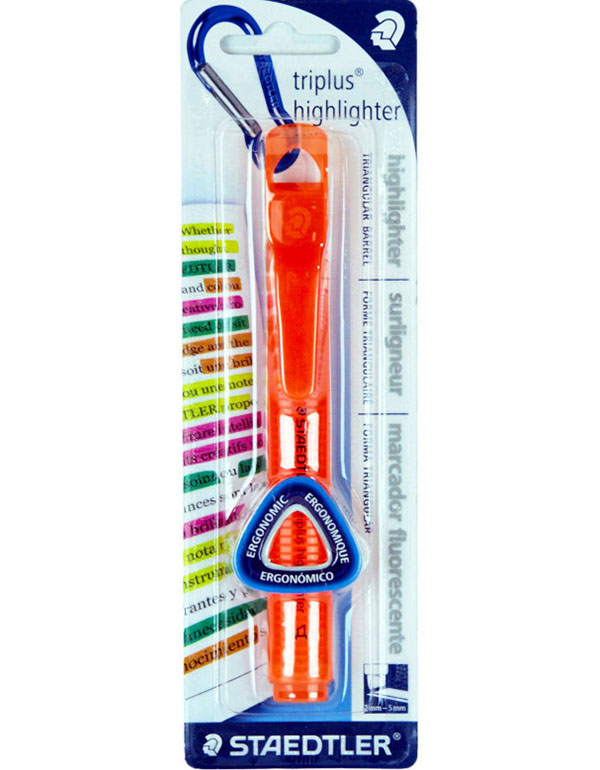Staedtler Triplus Highlighter Chisel Tip Orange