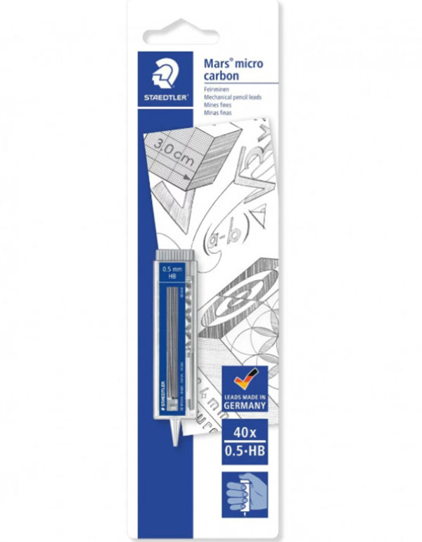 Staedtler Mars Micro Refill Lead 0.5 mm HB, 40 Leads