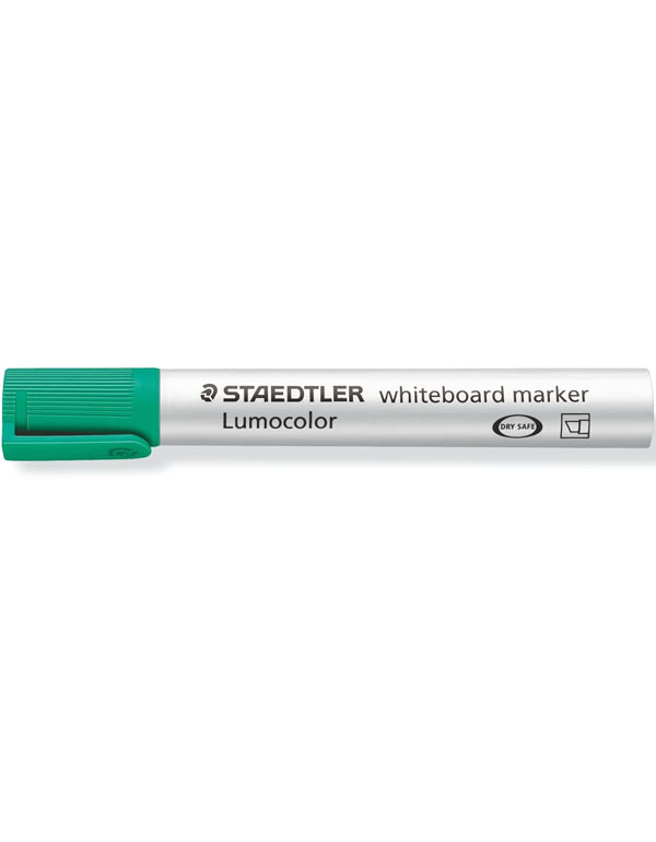 Staedtler Lumocolor Bevelled Whiteboard Pen Green