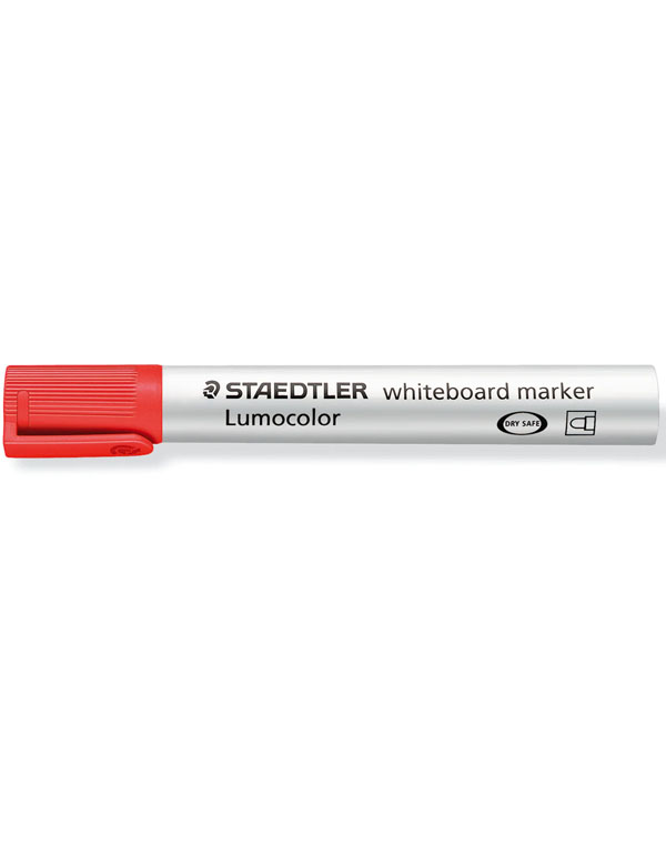 Staedtler Lumocolor Bullet Whiteboard Marker Red