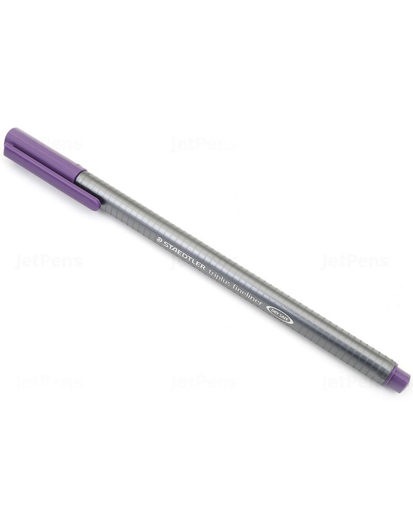 Staedtler Triplus Fineliner Marker Pen 0.3mm Dark Mauve