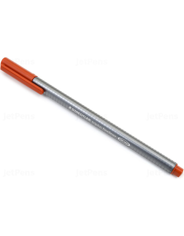 Staedtler Triplus Fineliner Marker Pen 0.3mm Red