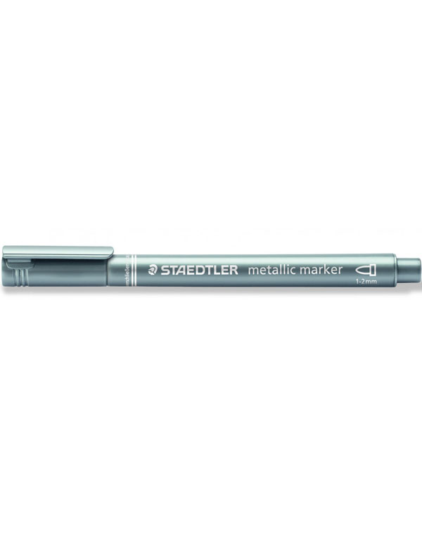 Staedtler Metallic Marker Pen Silver