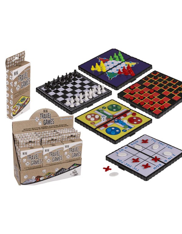 Magnetic Mini-Travel Games - Assorted Designs