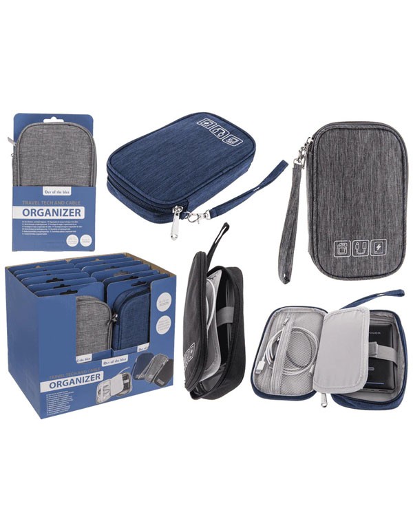 Travel Tech and Cable Organizer