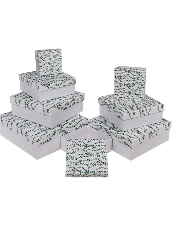 Eucalyptus White Gift Box - Size 4