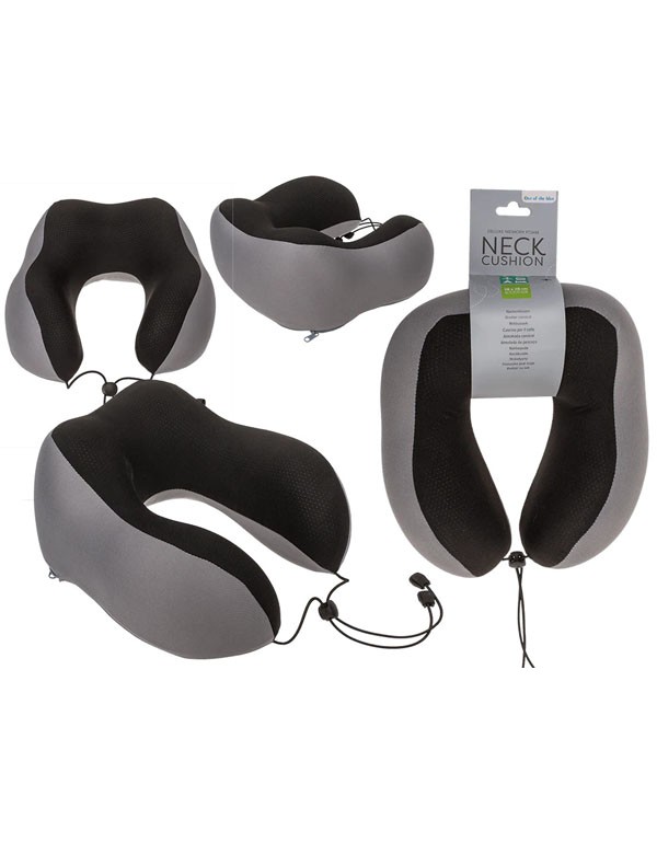 High Neck Deluxe Memory Foam Neck Cushion