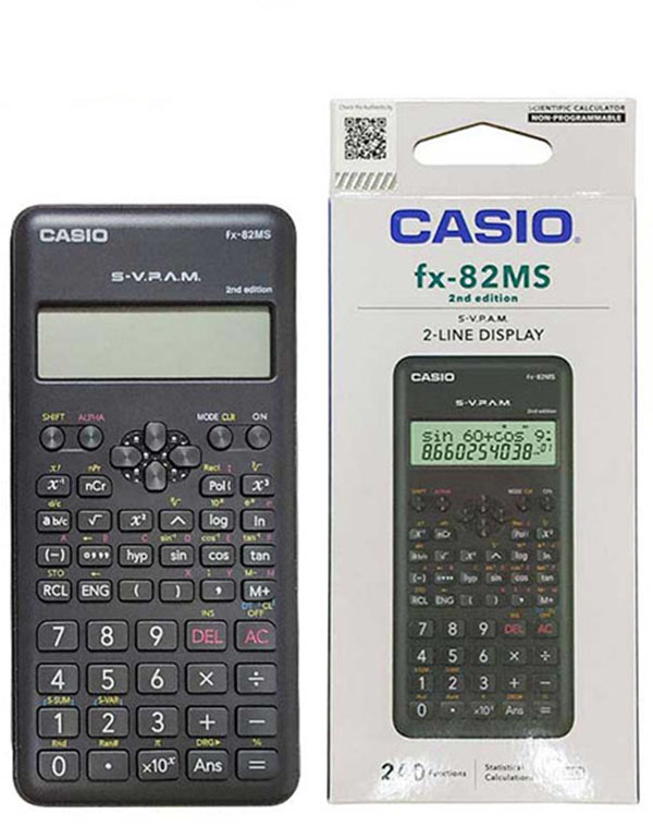 Casio FX82MS 2 Line Display Scientific Calculator