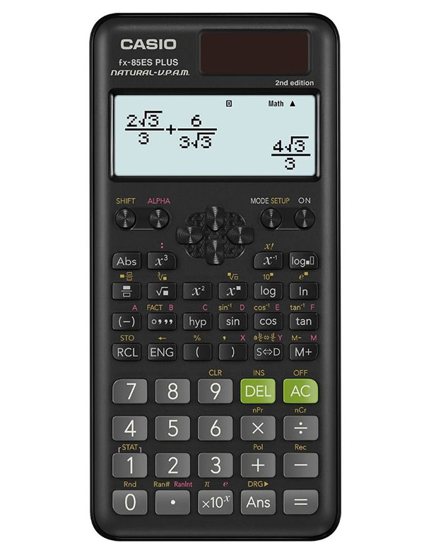 Casio FX85ES Plus 252 Functions Scientific Calcula...