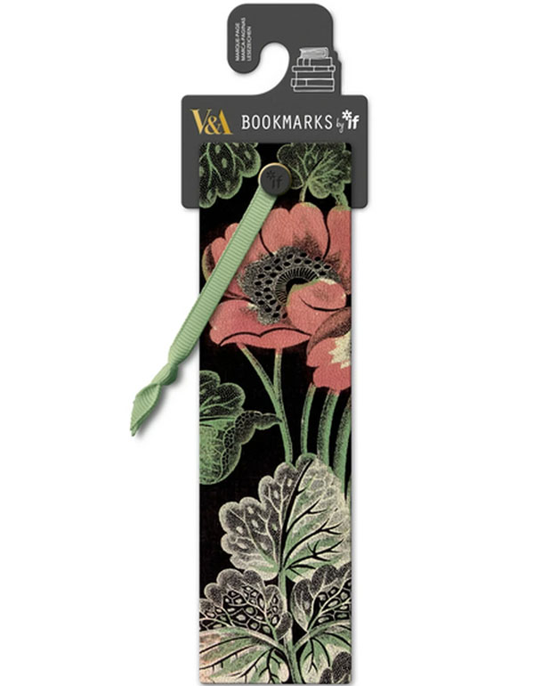 V&A Bookmarks Floral Anemone