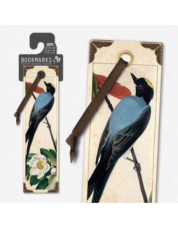 Vintage Bookmarks - Flycatcher