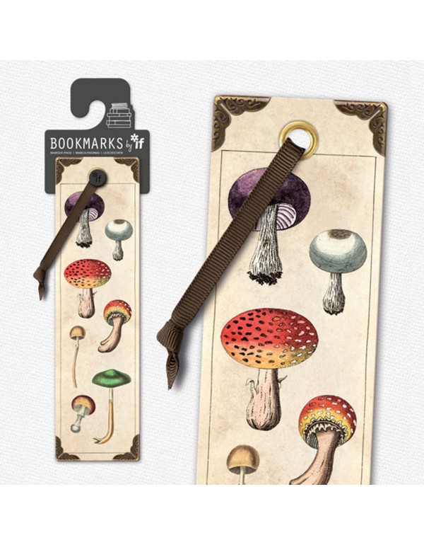 Vintage Bookmarks - Fungi
