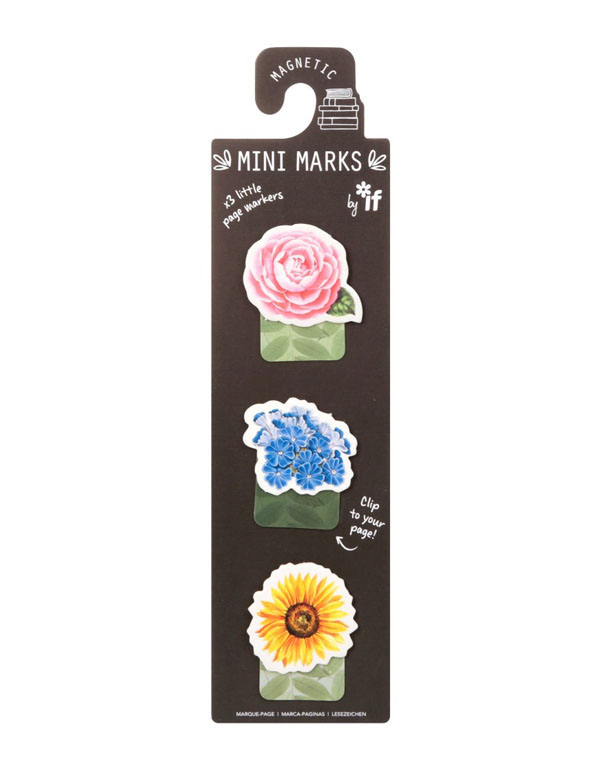 Magnetic Mini Marks by IF - Flowers