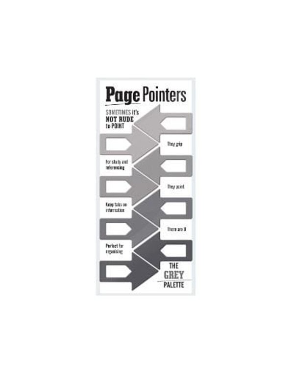 Page Pointers - Grey