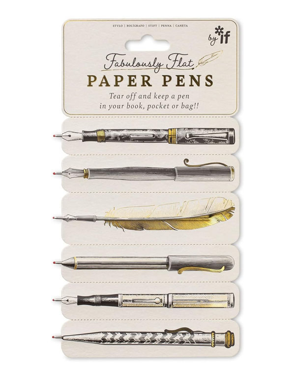 Fabulously Flat Paper Pens