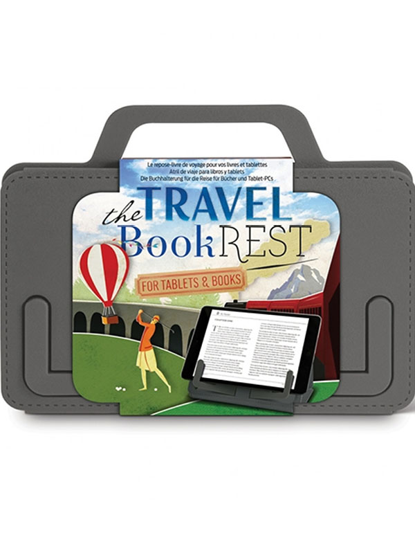 The Travel Book Rest Grey