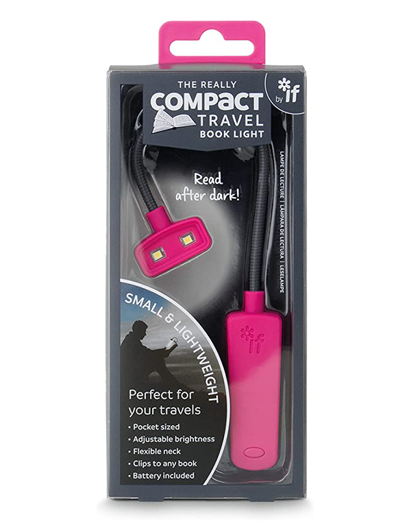 The Really Compact Travel Book Light, Pink
