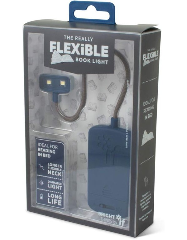 The Really FLEXIBLE Book Light - Blue