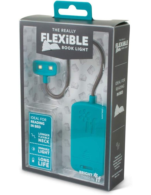 The Really FLEXIBLE Book Light - Turquoise