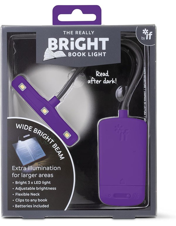 The Really BRIGHT Book Light - Purple