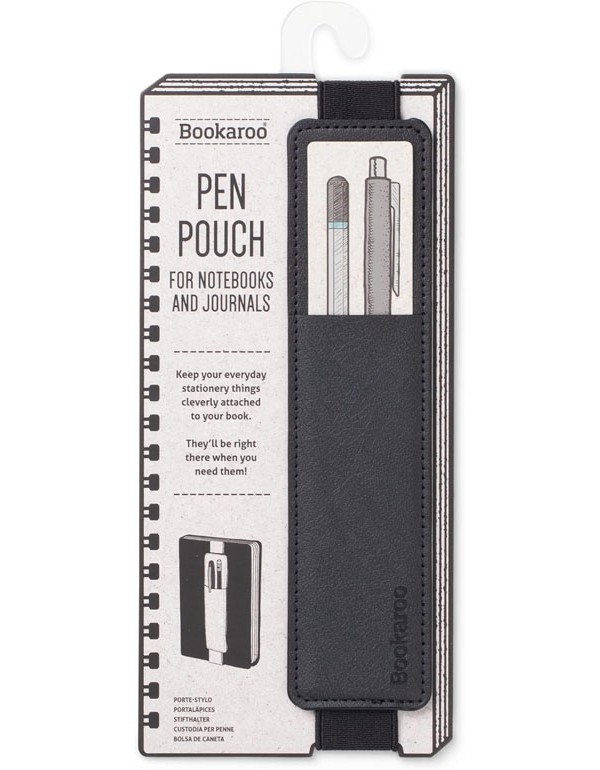 Bookaroo Pen Pouch - Black