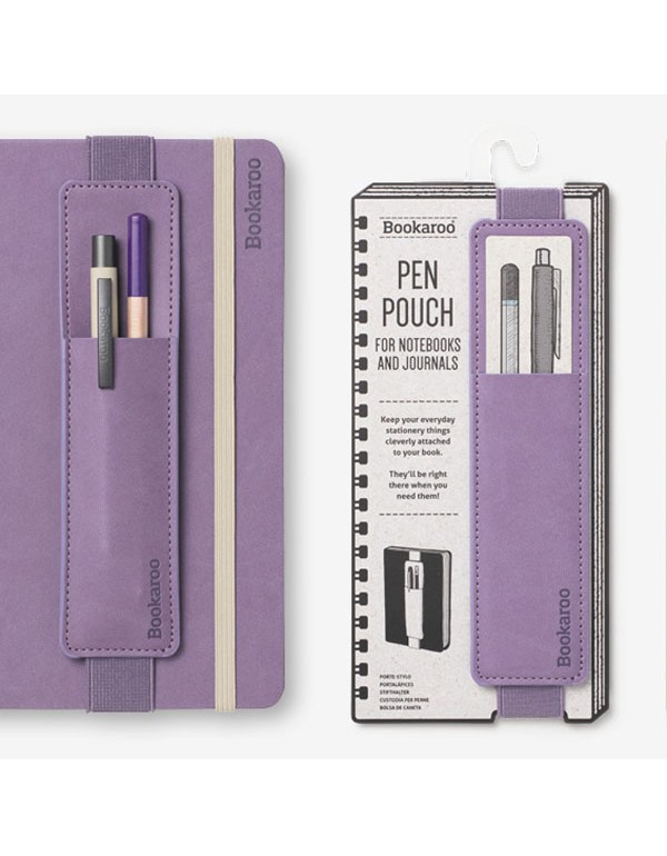 Bookaroo Pen Pouch - Aubergine