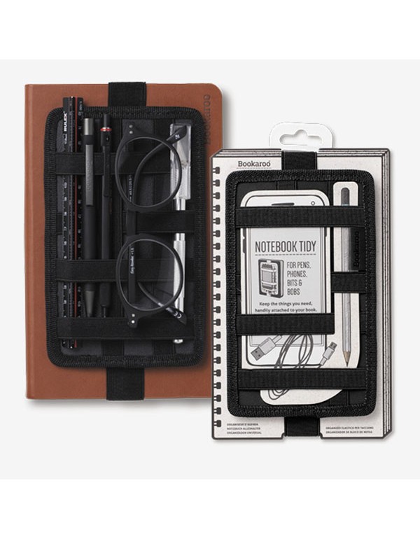 Bookaroo Notebook Tidy - Black