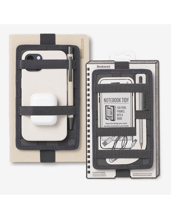 Bookaroo Notebook Tidy - Charcoal